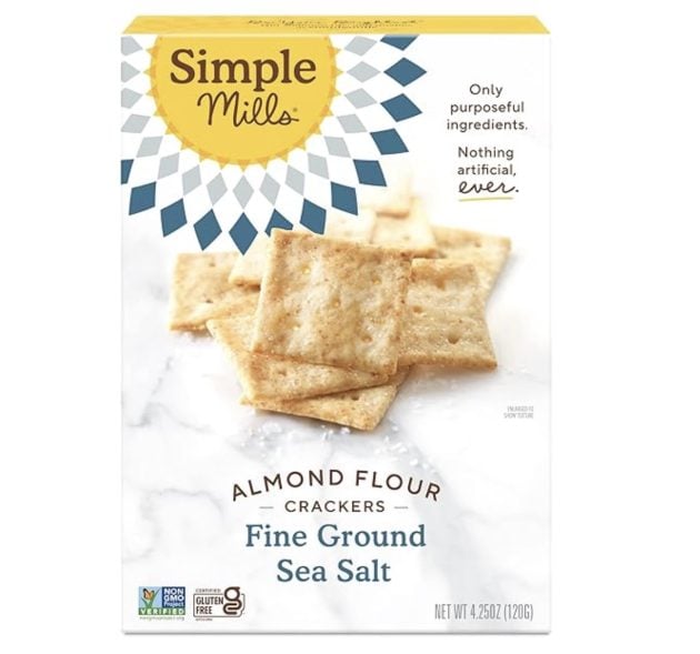 Simple Mills Almond Flour Crackers, Fine Ground Sea Salt 