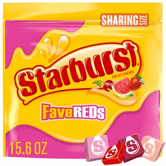 Starburst FaveREDS Fruit Chews Chewy Candy