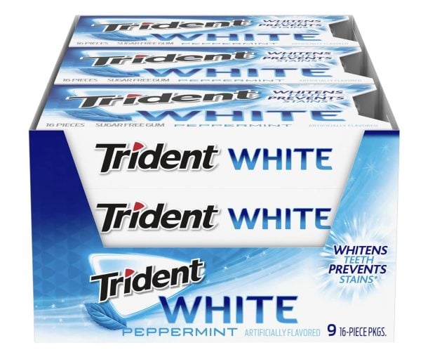  Trident White Sugar Free Gum