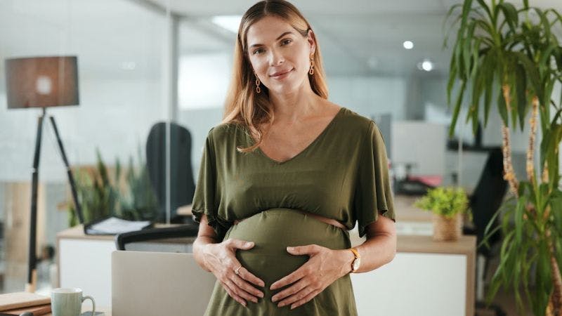 Pregnant woman on FMLA or Family medical leave